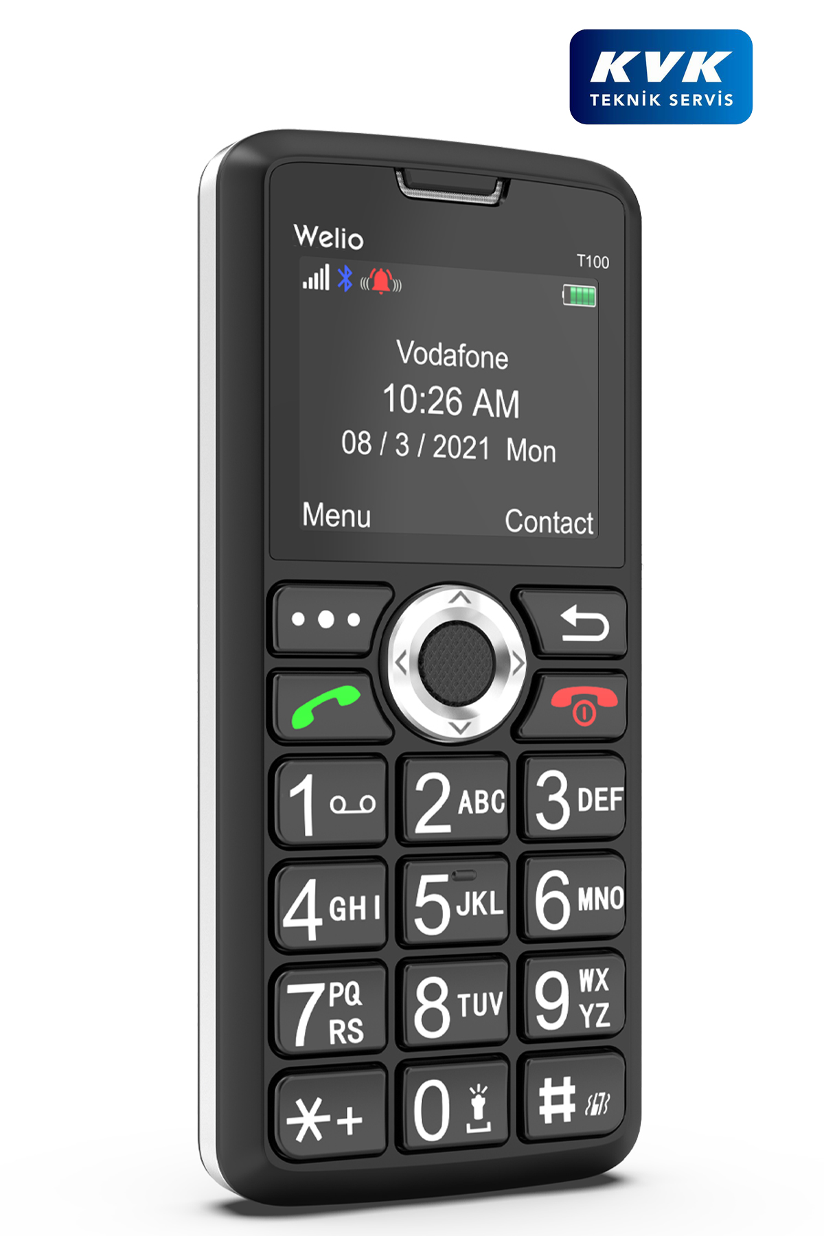 Welio T100 KVK Garantili Tuşlu Cep Telefonu - Görsel 4